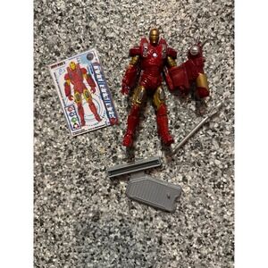 Hasbro Marvel Iron Man 2 Mark IV Action Figure 3.75 Inch with Stand Card